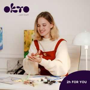mujer arte sensorial oktoclay toysline